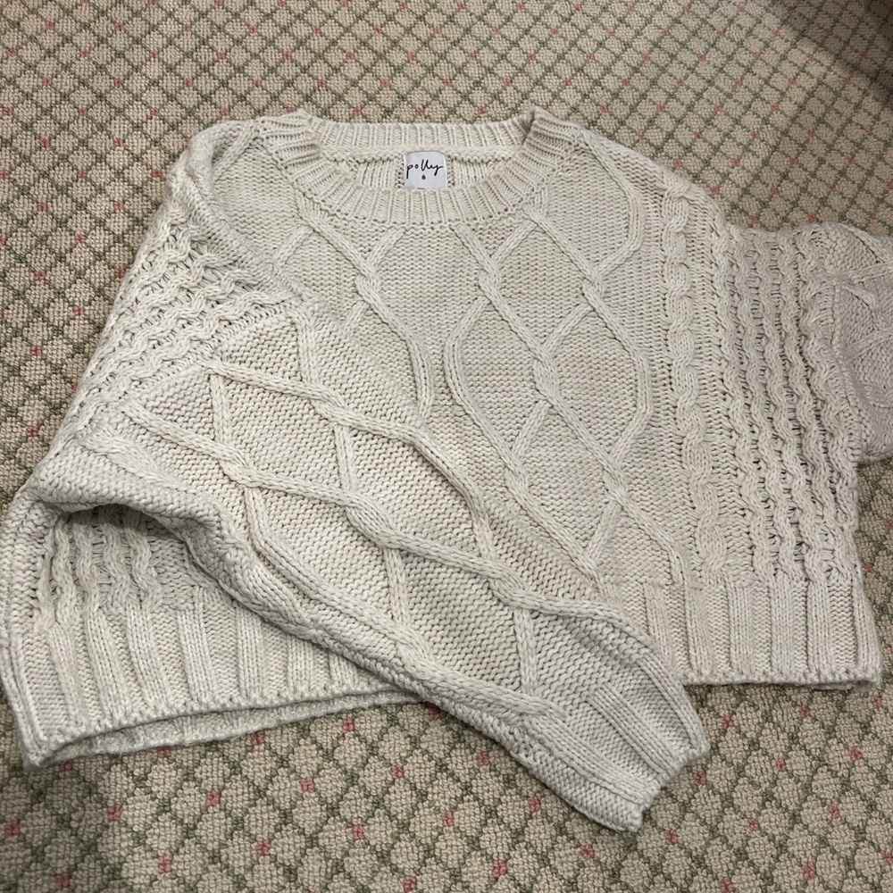 Princess Polly cropped sweater